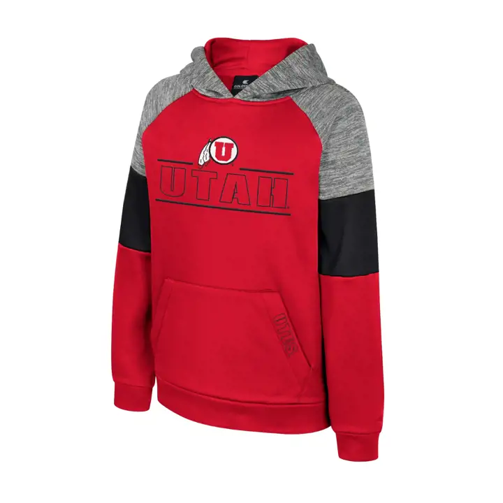 Sweat à capuche Utah Utes NCAA Youth Live 23 ROUGE