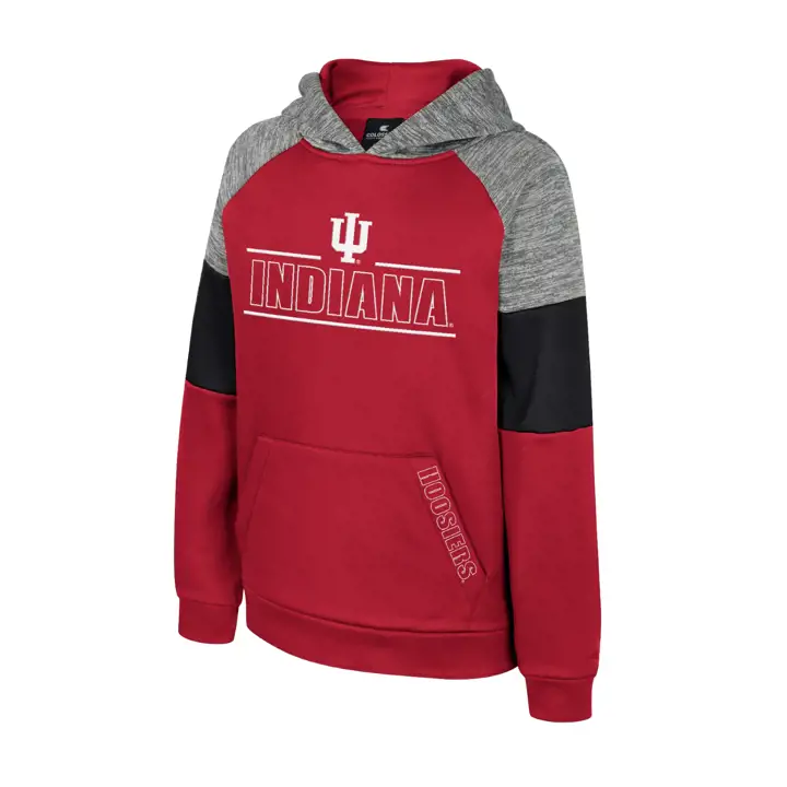 Indiana Hoosiers NCAA Youth Live Hoodie 23 CRIM