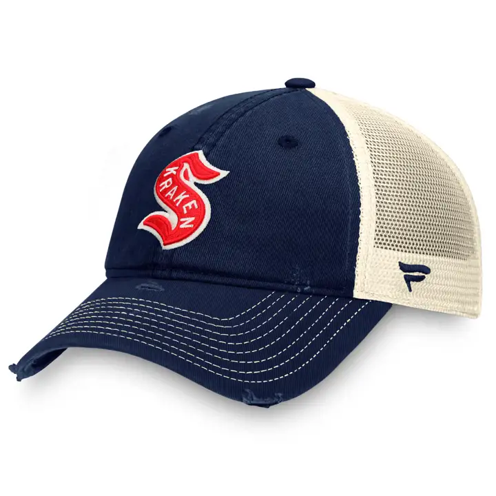 SEATTLE KRAKEN NHL Classique hivernal 2023 casquette trucker décontractée à confirmer