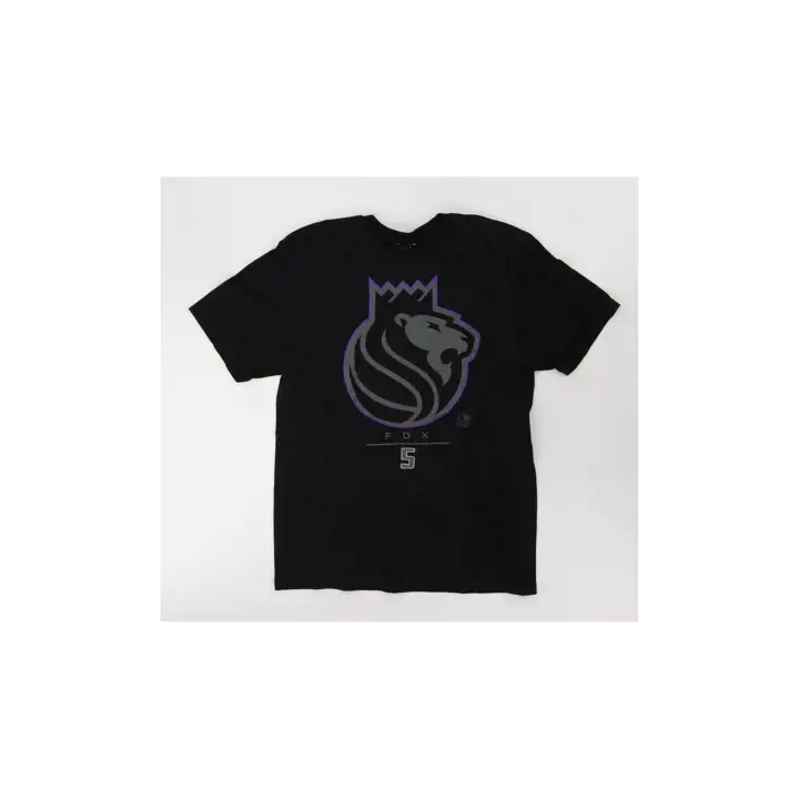 Sacramento Kings NBA Notorious T-Shirt De'aaron Fox NOIR