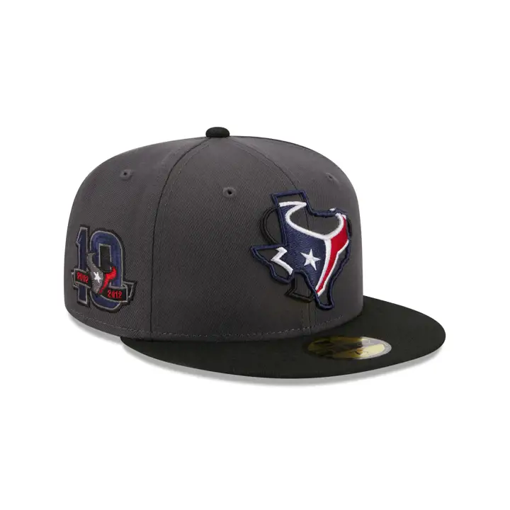 Houston Texans NFL State Fill 59FIFTY CHARBON/NOIR