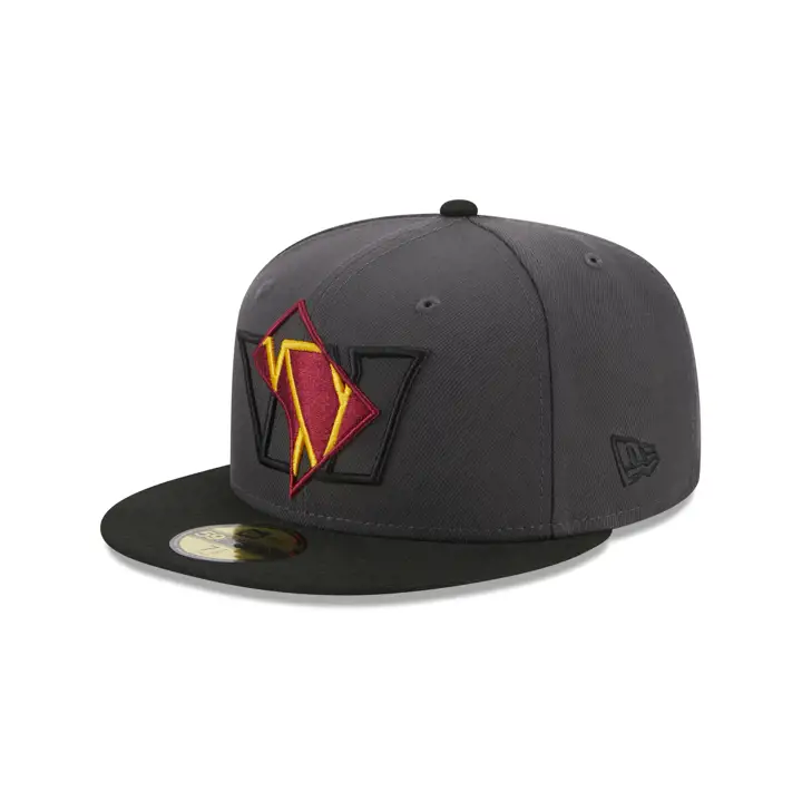 Casquette ajustée 59FIFTY CHARBON/NOIR Washington Commanders NFL State Fill