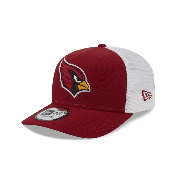 Casquette de camionneur Arizona Cardinals NFL Core NE Rouge/Blanc