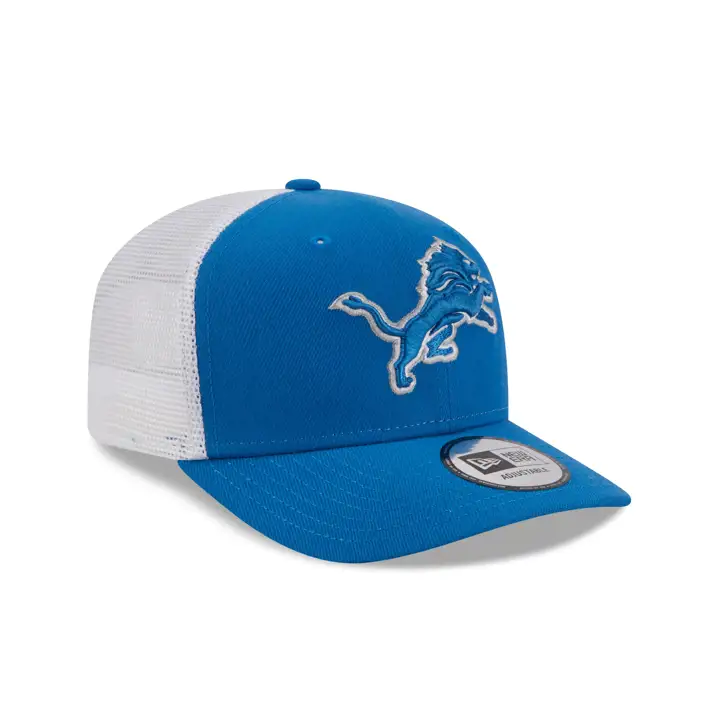 Casquette de camionneur NFL Core NE des Lions de Detroit LBL/BLC