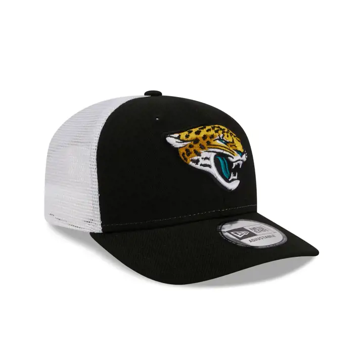 Casquette trucker NFL Jacksonville Jaguars Core NE noire et blanche
