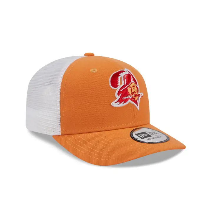 Casquette trucker NFL Core NE des Buccaneers de Tampa Bay, orange et blanche