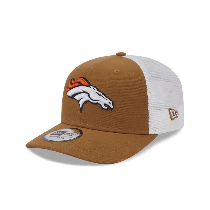 Denver Broncos NFL Bronze NE Trucker BRNZ/WHT