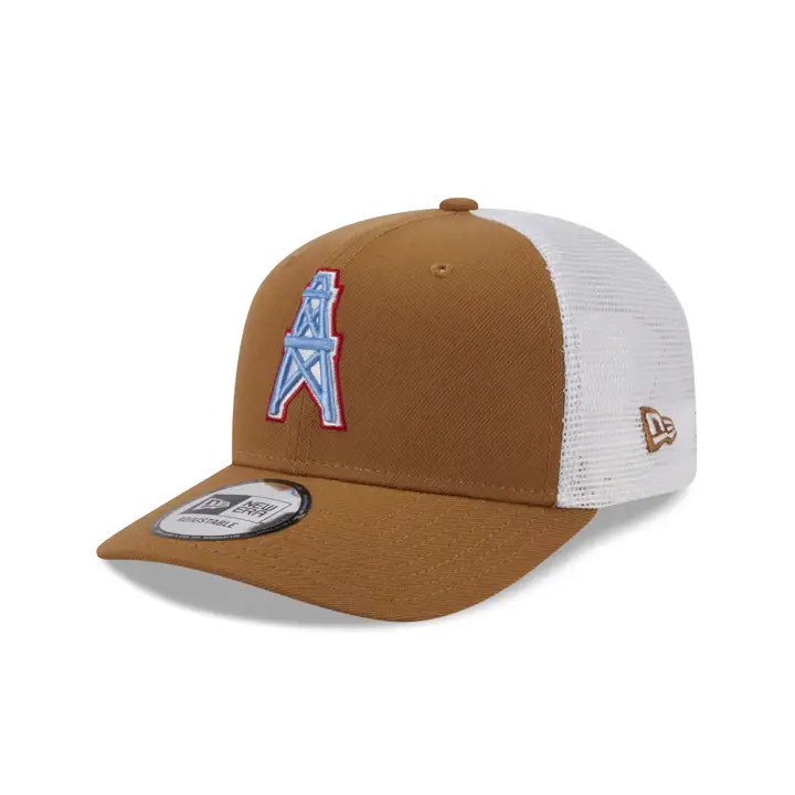 Casquette Trucker NFL Bronze NE Houston Oilers Bronze/Blanc