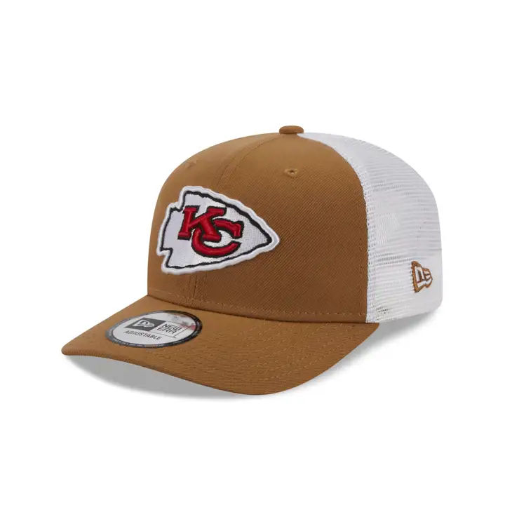 Casquette de camionneur Kansas City Chiefs NFL Bronze NE BRNZ/WHT
