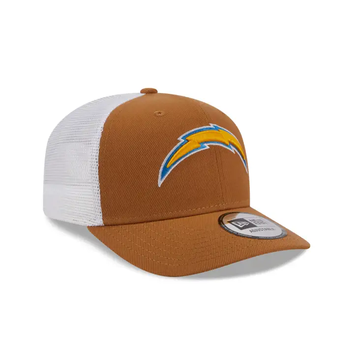 Los Angeles Chargers NFL Bronze NE Trucker BRNZ/WHT