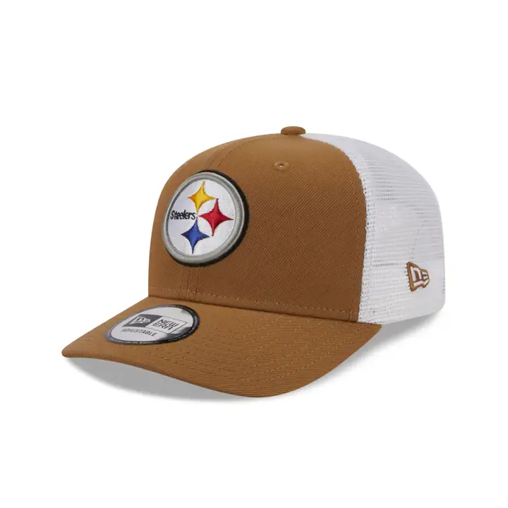 Casquette trucker bronze et blanche Pittsburgh Steelers NFL