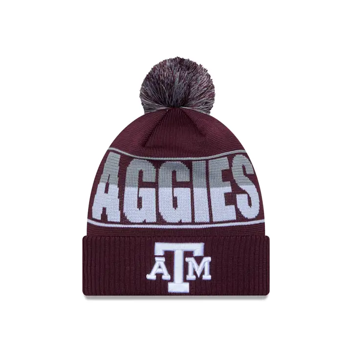 Bonnet en tricot jacquard Texas A&M Aggies NCAA 23