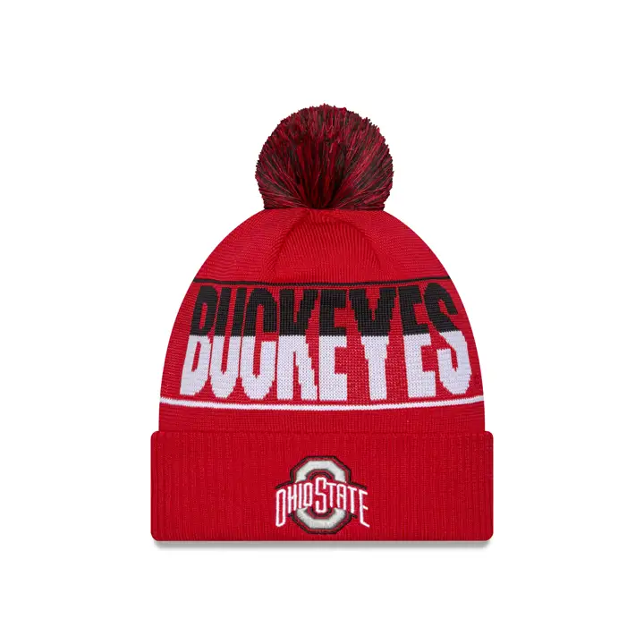 Ohio State Buckeyes NCAA 23 Jacquard MB Tricot rouge