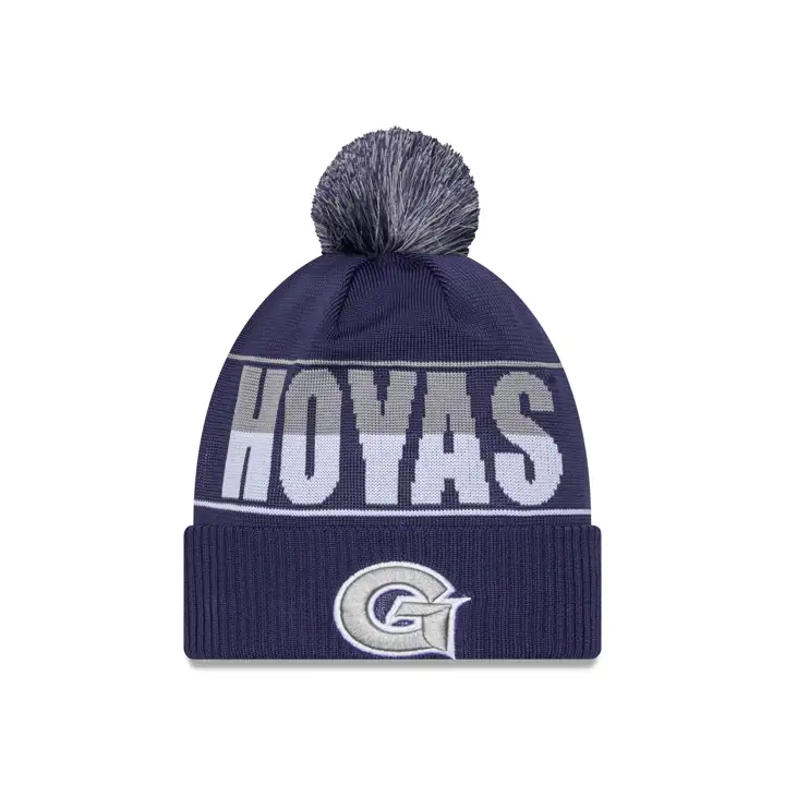 Georgetown Hoyas NCAA 23 Jacquard MB Tricot bleu marine