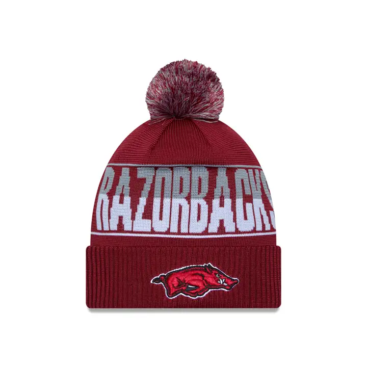 Arkansas Razorbacks NCAA 23 Jacquard MB Knit crim