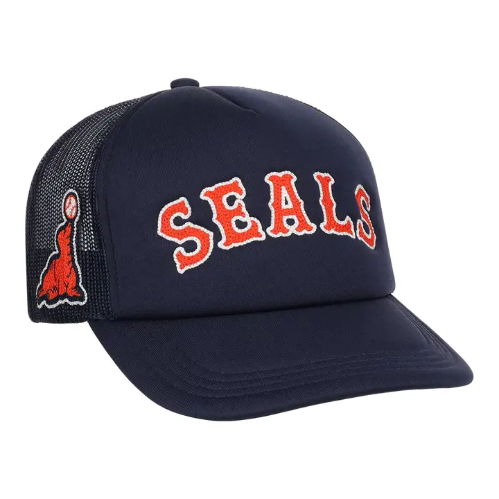 San Francisco Seals EFF DNA Trucker BLEU MARINE
