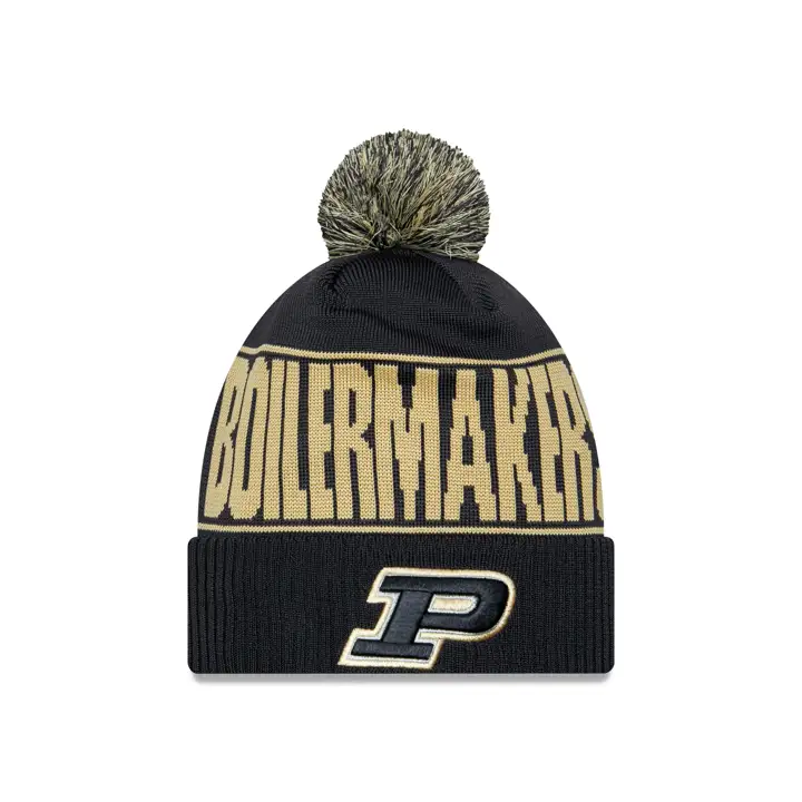 PURDUE BOILERMAKERS NCAA 23 Tricot jacquard MB noir