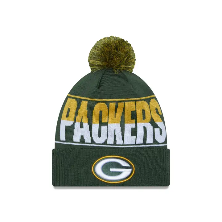 Green Bay Packers NFL 23 Jacquard MB Tricot Vert Foncé