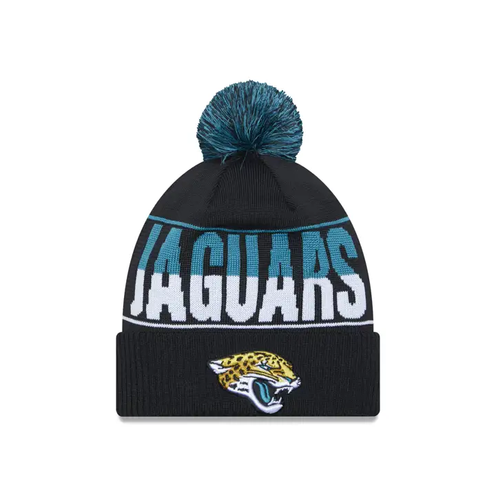 Jacksonville Jaguars NFL 23 Jacquard MB Knit BLK