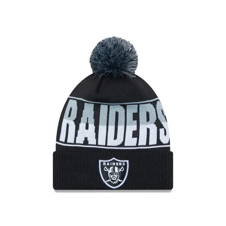 Las Vegas Raiders NFL 23 Jacquard MB Knit BLK
