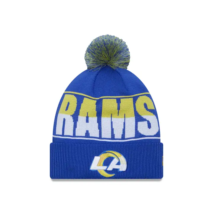Los Angeles Rams NFL 23 Jacquard MB Knit BLEU