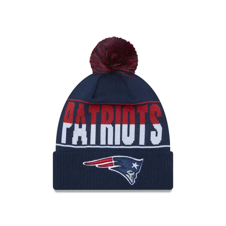 New England Patriots NFL 23 Jacquard MB Knit MARINE