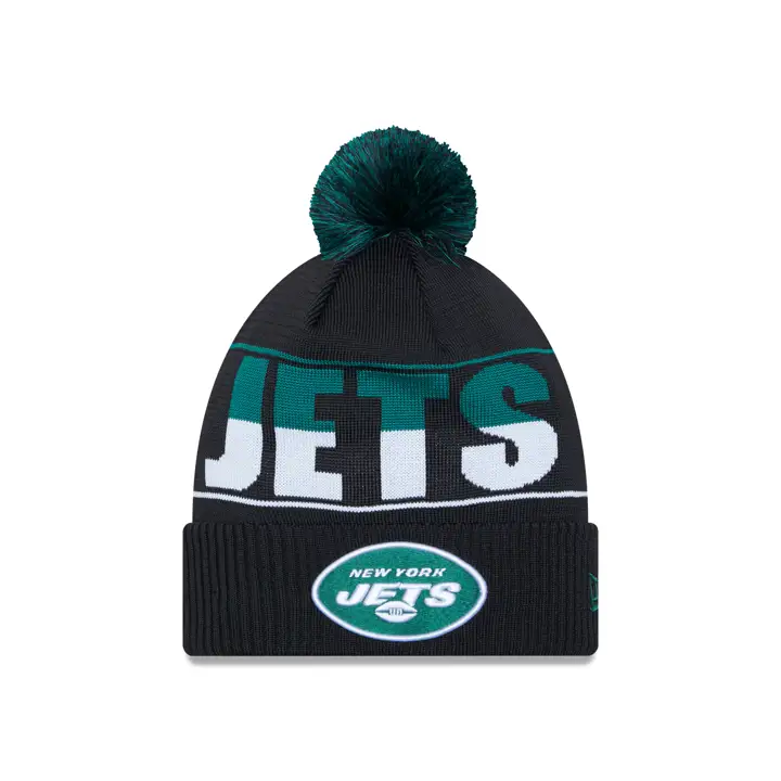 New York Jets NFL 23 Jacquard MB Knit NOIR