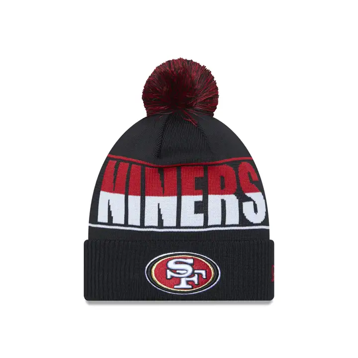 San Francisco 49ers NFL 23 Tricot Jacquard MB Noir