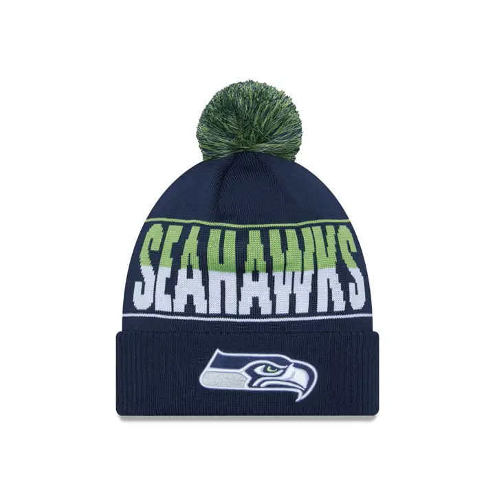Seattle Seahawks NFL 23 Jacquard MB Knit MARINE