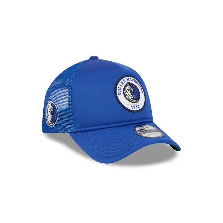 Casquette de baseball Dallas Mavericks PATCH 9FORTY AF TRUCKER RBL