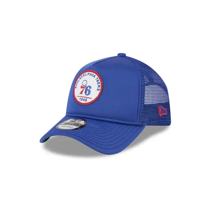 Casquette Trucker Philadelphia 76ers PATCH 9FORTY AF RBL