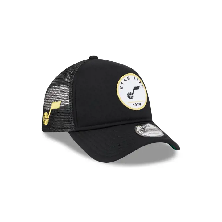 Utah Jazz PATCH 9FORTY AF TRUCKER BLK