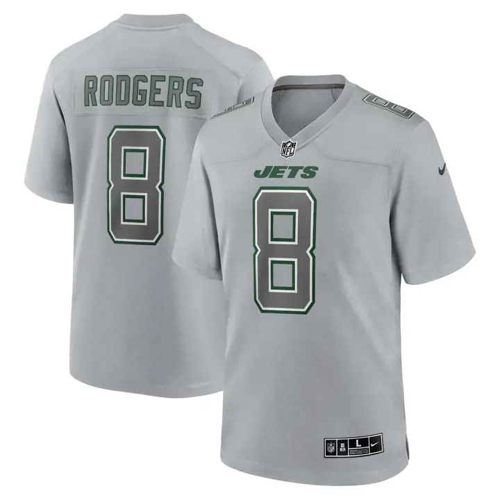 NEW YORK JETS NFL Maillot mode Homme Atmosphere AARON RODG