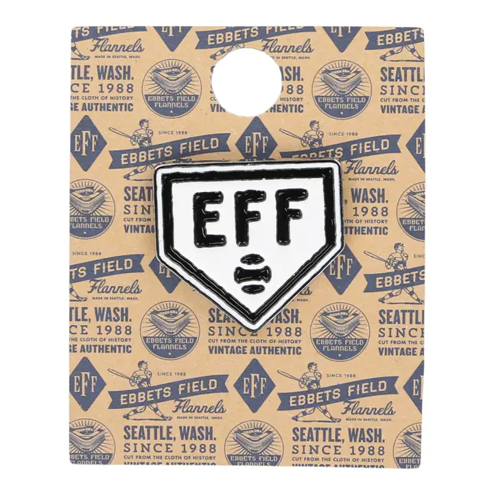 Ebbets Field Flannels Ebbets Logo Pin AST