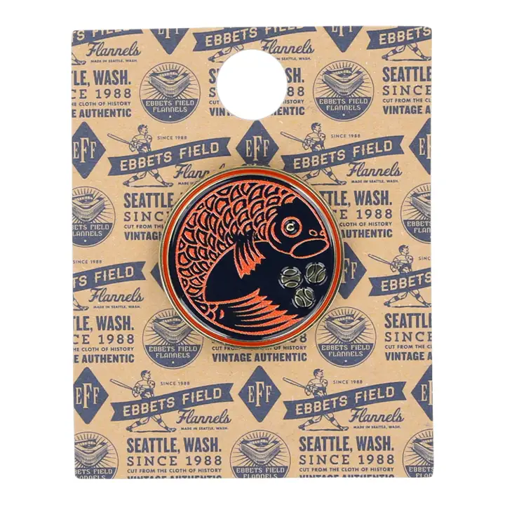 Épingle d'équipe Ebbets Hiroshima Carp AST