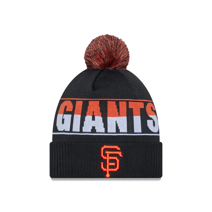 San Francisco Giants MLB 23 Jacquard MB Knit NOIR/ORANGE/BLANC