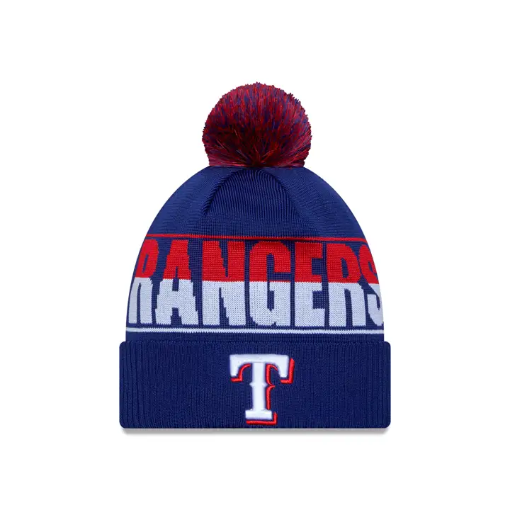 Texas Rangers MLB 23 Jacquard MB Knit MARINE/ROUGE/BLANC