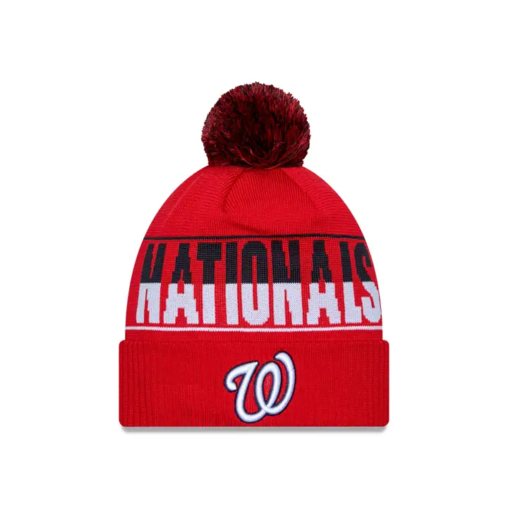 Washington Nationals MLB 23 Jacquard MB Tricot ROUGE/MARINE/BLANC