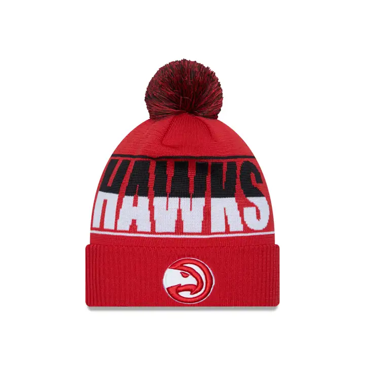 Atlanta Hawks NBA 23 Jacquard Maille Rouge/Noir/Blanc