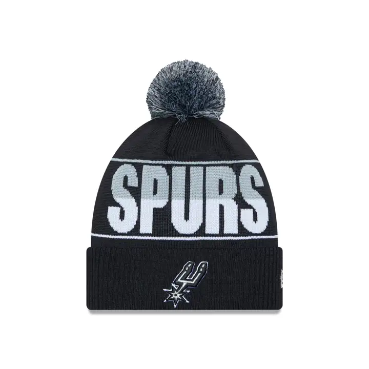 San Antonio Spurs NBA 23 Jacquard MB Knit N/B/B
