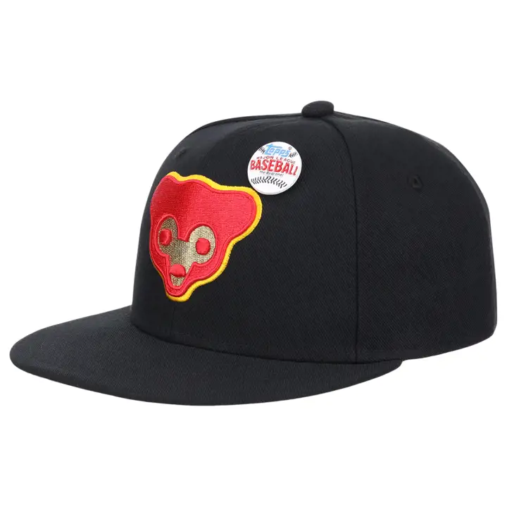 Casquette ajustée MLB des Cubs de Chicago MN TOPPS 2001 N/N/O MÉT.