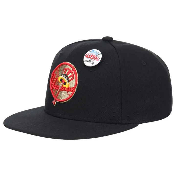 New York Yankees MLB MN TOPPS 2001 CASQUETTE AJUSTÉE N/N/OR MT
