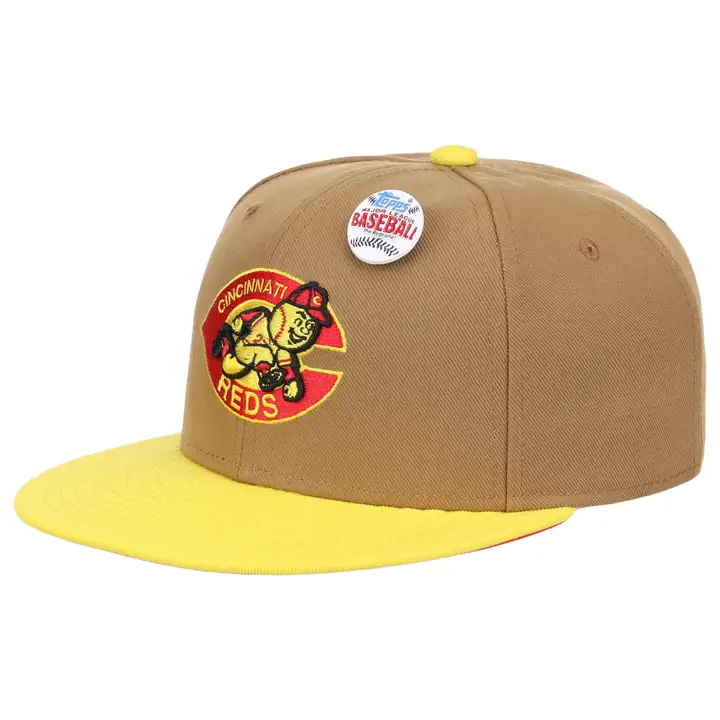 Casquette ajustée Cincinnati Reds MLB MN TOPPS 1978 MARRON/JAUNE/ORANGE