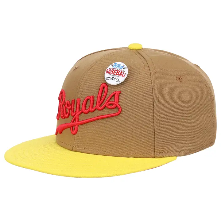 Casquette ajustée Kansas City Royals MLB MN TOPPS 1978 BRN/JAU/ORG