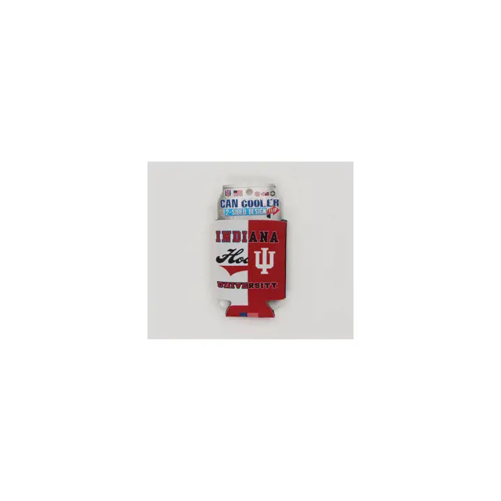 Indiana Hoosiers Can Coozie - Ast fendu