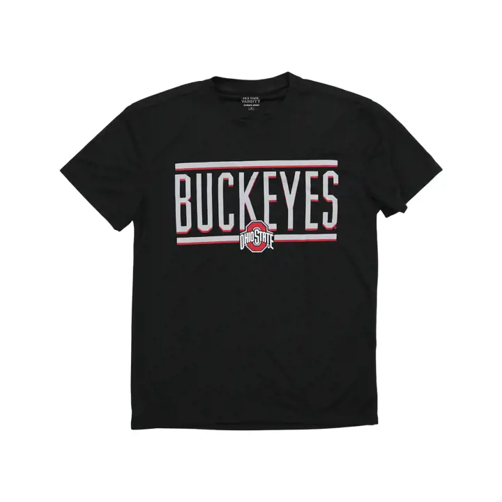 T-shirt Homme Ohio State Buckeyes NCAA en Polyester avec Logo