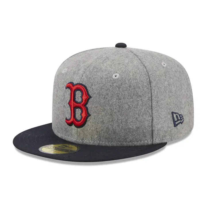 Boston Red Sox MLB 2-Tone Melton 59FIFTY GRIS/MARINE/VERT