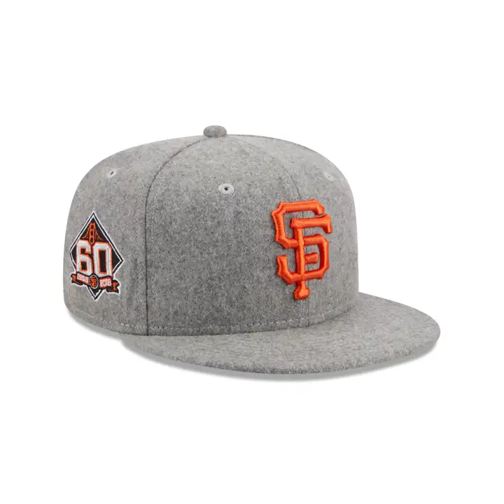 Casquette 59FIFTY MLB Gray Melton des San Francisco Giants GRY/BLK/GRN