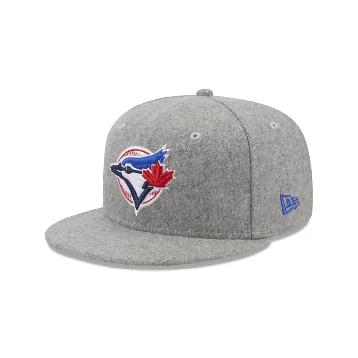 Toronto Blue Jays MLB Melton gris 59FIFTY GRY/BLK/GRN