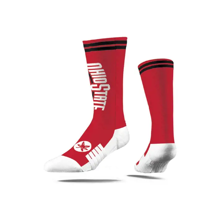 Ohio State Buckeyes Écriture Col Ras Du Cou Premium AST